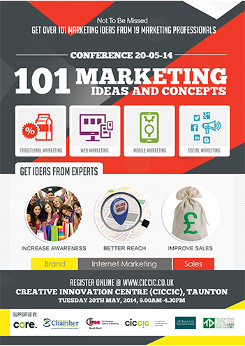 101 marketing ideas and concepts flyer