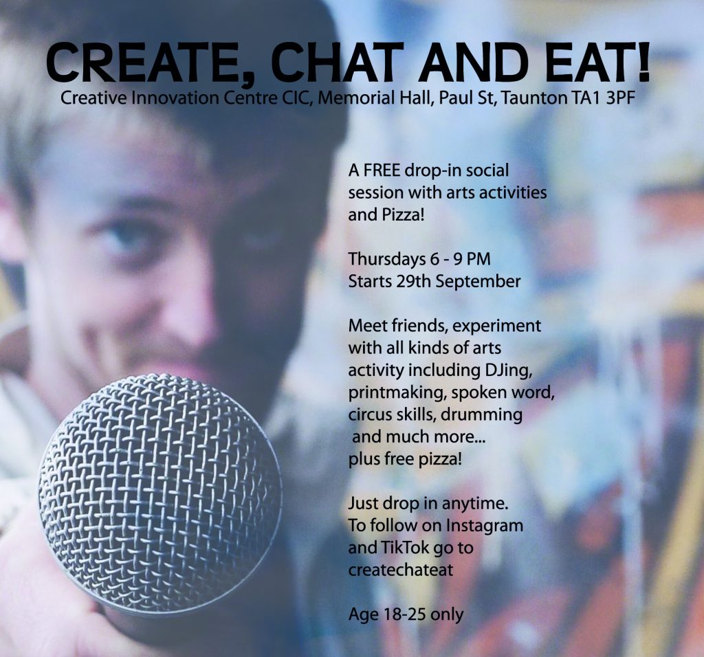 Create Chat And Eat Arts And Wellbeing Sessions For 18 25 Year Olds 